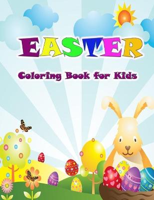 Book cover for Easter Coloring Book for Kids