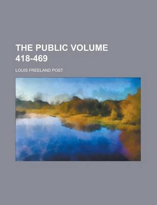 Book cover for The Public Volume 418-469