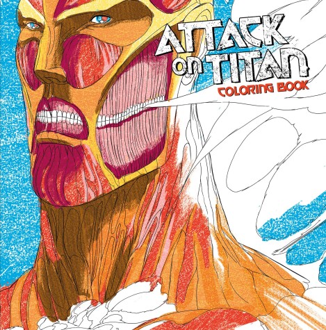 Cover of Attack on Titan Coloring Book