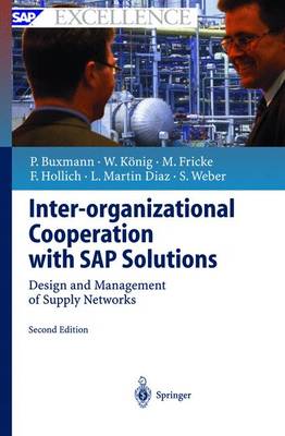 Cover of Inter-organizational Cooperation with SAP Solutions