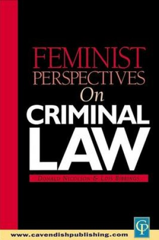 Cover of Feminist Perspectives on Criminal Law