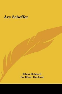 Book cover for Ary Scheffer