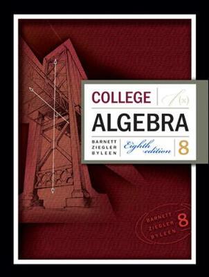 Book cover for College Algebra