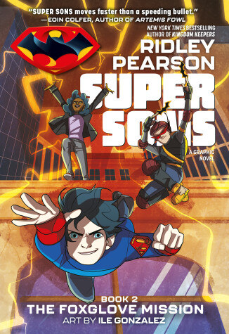 Book cover for Super Sons: The Foxglove Mission