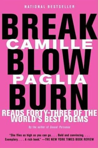 Cover of Break, Blow, Burn: Camille Paglia Reads Forty-Three of the World's Best Poems