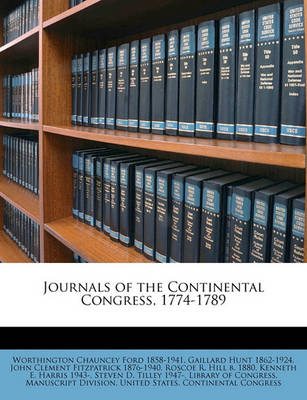 Book cover for Journals of the Continental Congress, 1774-1789 Volume 18