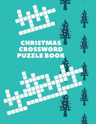 Book cover for Christmas Crossword Puzzle Book