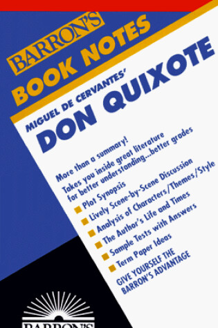 Cover of Miguel De Cervantes' Don Quixote