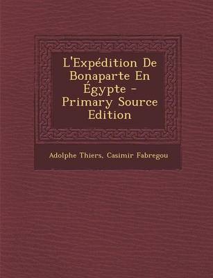 Book cover for L'Expedition de Bonaparte En Egypte