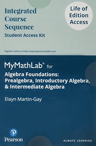 Book cover for Algebra Foundations