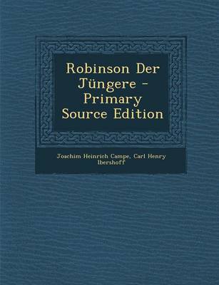 Book cover for Robinson Der Jungere - Primary Source Edition