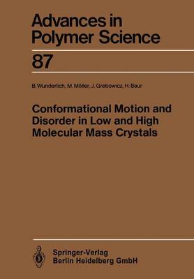 Cover of Conformational Motion and Disorder in Low and High Molecular Mass Crystals