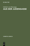 Book cover for Aus der Judengasse