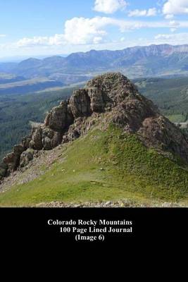 Book cover for Colorado Rocky Mountains 100 Page Lined Journal (Image 6)