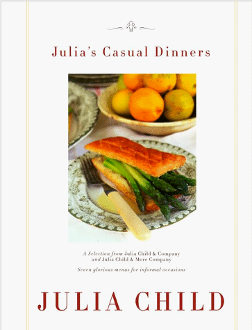 Book cover for Julia's Casual Dinners