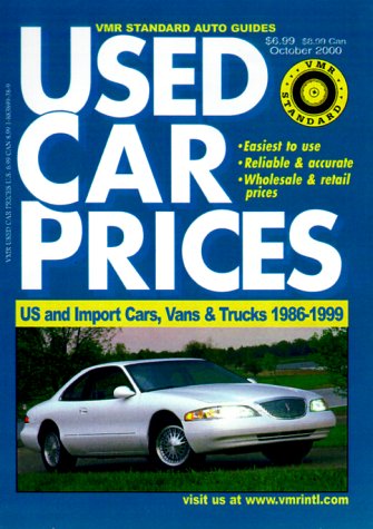 Cover of VMR Standard Used Car Prices