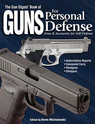 Book cover for The Gun Digest Book of Guns for Personal Defense