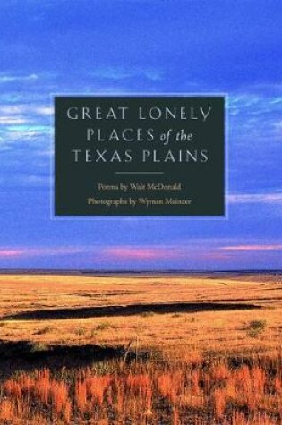 Cover of Great Lonely Places of the Texas Plains