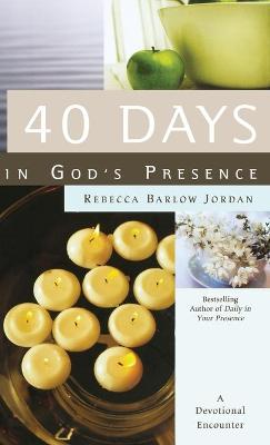 Book cover for 40 Days In God's Presence