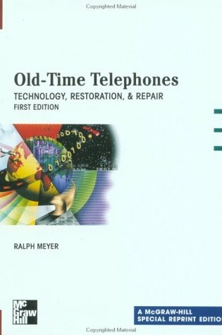Cover of Old Time Telephones