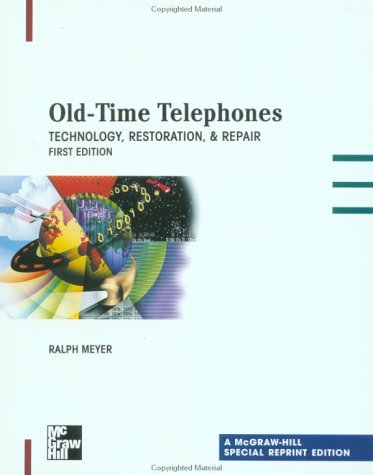 Book cover for Old Time Telephones