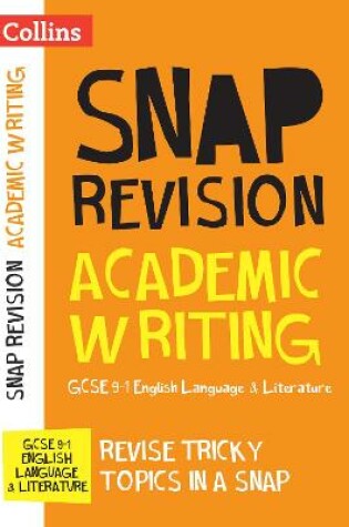 Cover of GCSE 9-1 Academic Writing Revision Guide