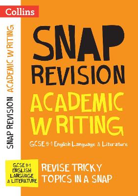 Book cover for GCSE 9-1 Academic Writing Revision Guide