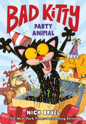 Book cover for Bad Kitty: Party Animal (Graphic Novel)
