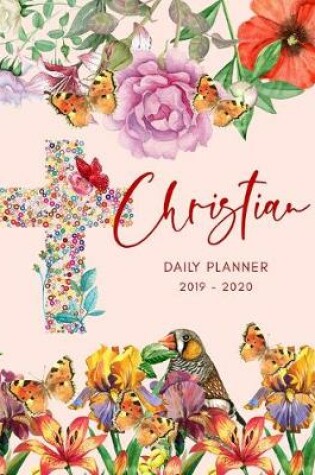 Cover of Planner July 2019- June 2020 Christian Monthly Weekly Daily Calendar