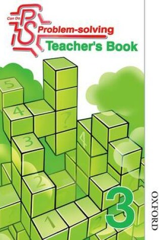 Cover of Can Do Problem Solving Year 3 Teacher's Book