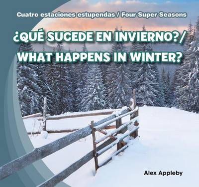 Book cover for ¿Qué Sucede En Invierno? / What Happens in Winter?