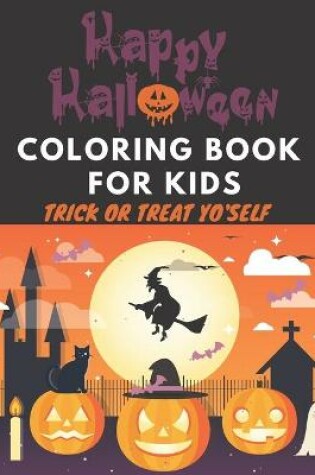 Cover of Happy Halloween Coloring book for kids