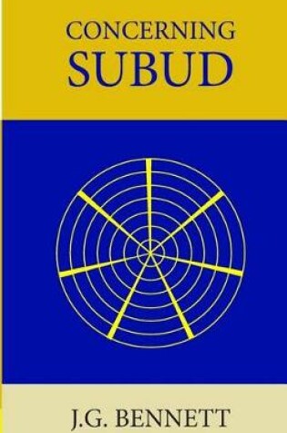 Cover of Concerning Subud