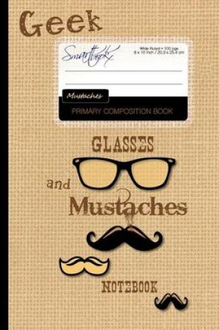 Cover of Primary Composition Book - Mustaches