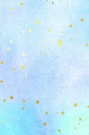 Cover of Starry Painted Skies Composition Notebook - Small Unruled Notebook - 6x9 Blank Notebook (Softcover Journal / Notebook / Sketchbook / Diary)