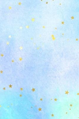 Cover of Starry Painted Skies Composition Notebook - Small Unruled Notebook - 6x9 Blank Notebook (Softcover Journal / Notebook / Sketchbook / Diary)