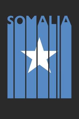 Book cover for Retro Somalia Planner - Somalian Flag Diary - Vintage Somalia Notebook - Somalia Travel Journal