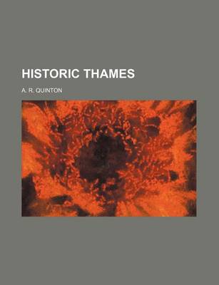 Book cover for Historic Thames