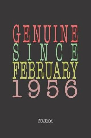 Cover of Genuine Since February 1956