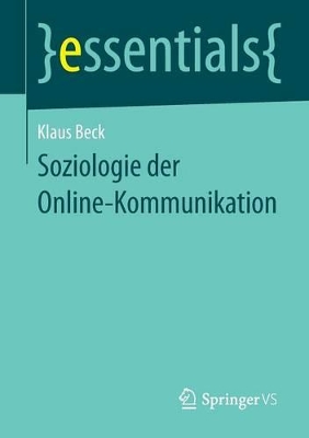 Cover of Soziologie der Online-Kommunikation