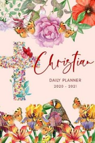 Cover of 2020 2021 15 Months Christian Daily Planner