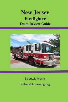 Book cover for New Jersey Firefighter Exam Review Guide