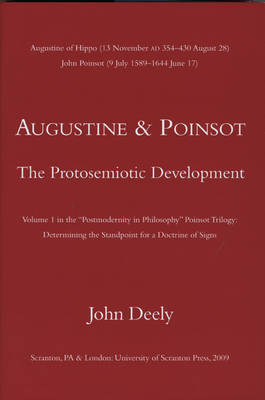 Book cover for Augustine and Poinsot