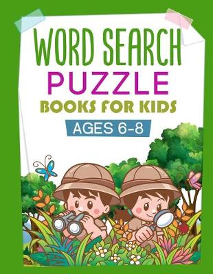 Book cover for Word Search Books for Kids 6-8