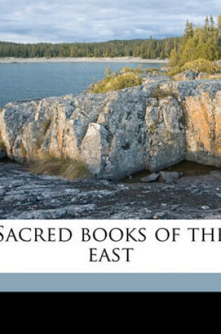 Cover of Sacred Books of the East