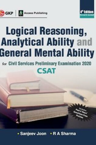 Cover of Logical Reasoning, Analytical Ability & GMA (4th Edition) CSAT Paper II (Access Co.)