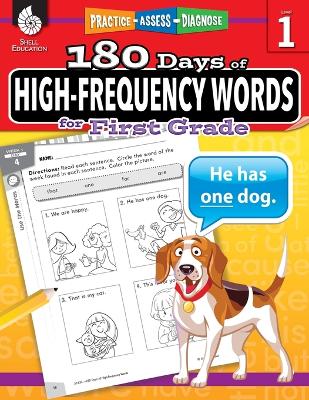Cover of 180 Days of High-Frequency Words for First Grade