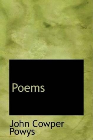 Cover of Poems