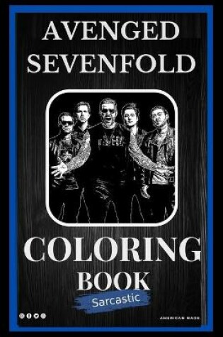 Cover of Avenged Sevenfold Sarcastic Coloring Book