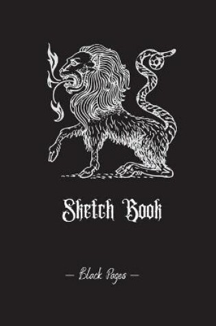 Cover of Sketch Book Black Pages